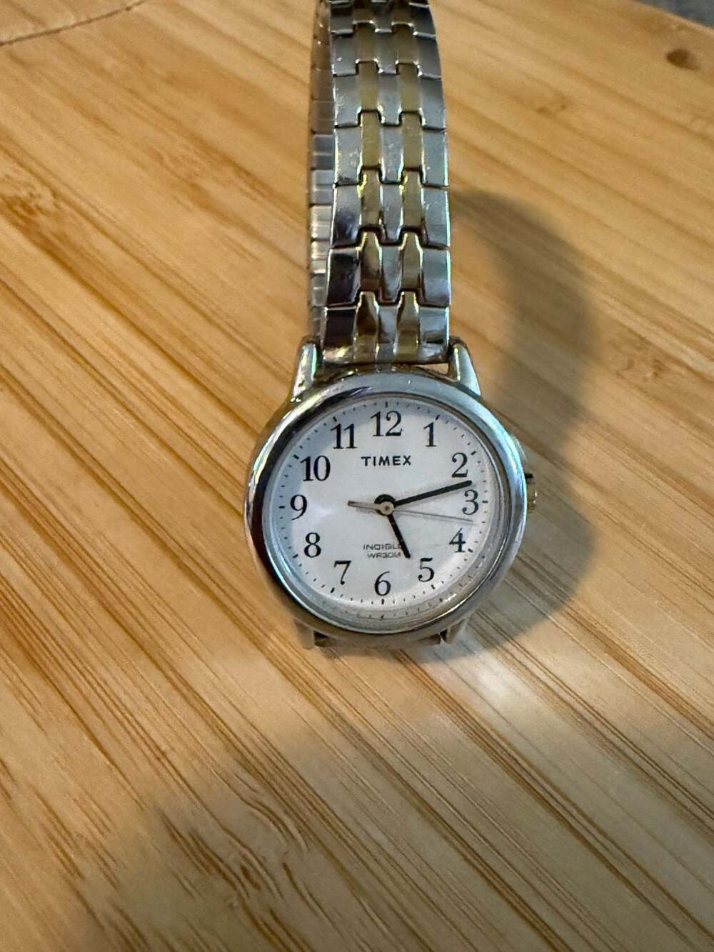 Timex Indiglo WR30M Women's Two-Tone Expansion Band Watch